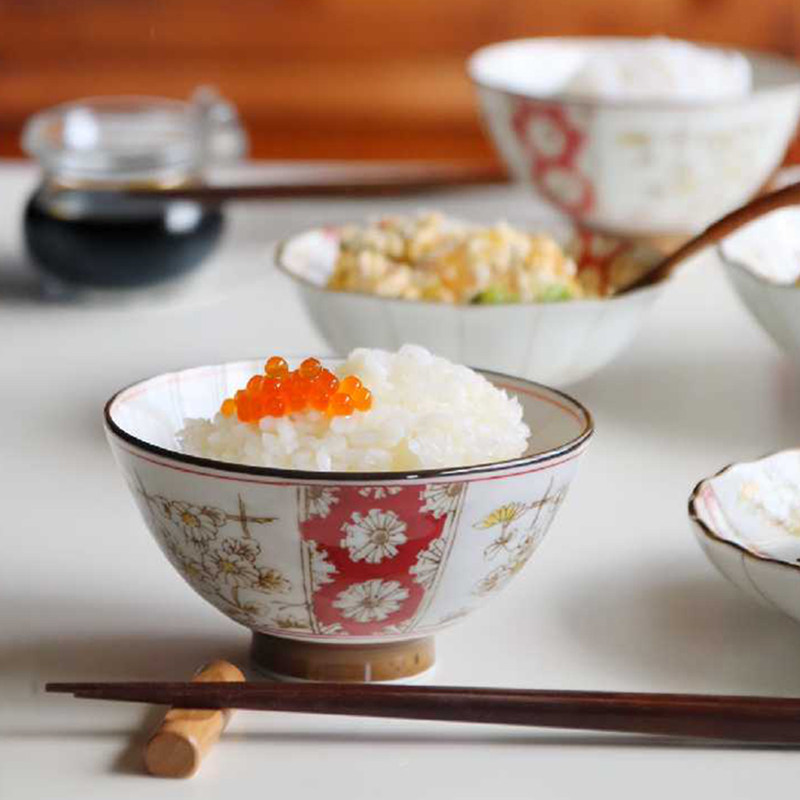 日本进口美浓烧陶瓷餐具菊花系列深盘菜盘釉下彩汤碗餐盘米饭碗,餐饮具,盘,淘宝优惠券,粉丝福利购,淘宝优惠卷