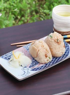 日本进口AWASAKA江户恐龙陶瓷茶杯饭碗手作复古釉下彩餐盘餐具