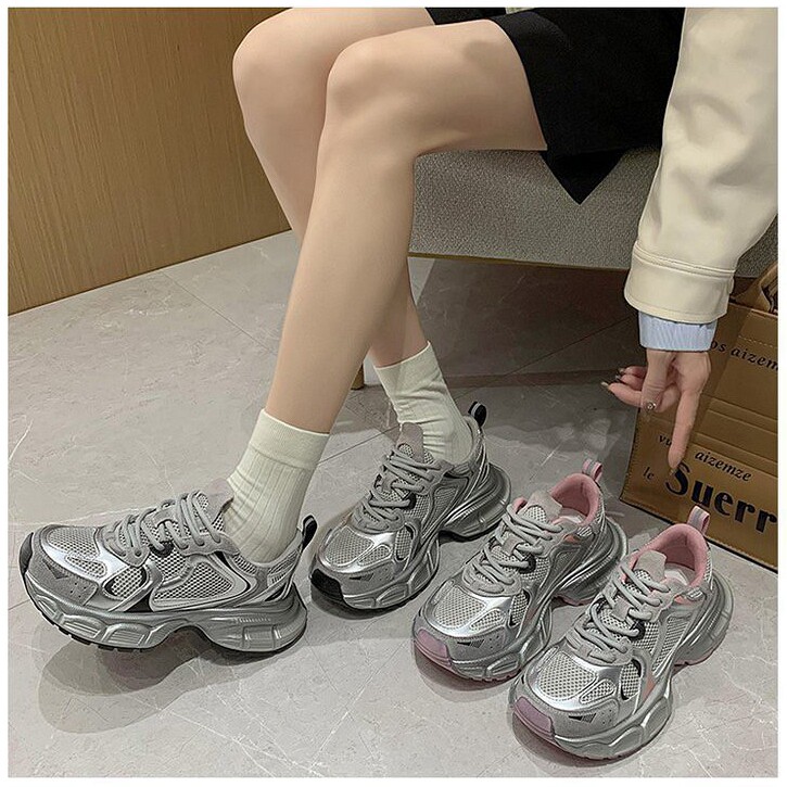 松糕底女鞋舒适休闲老爹鞋