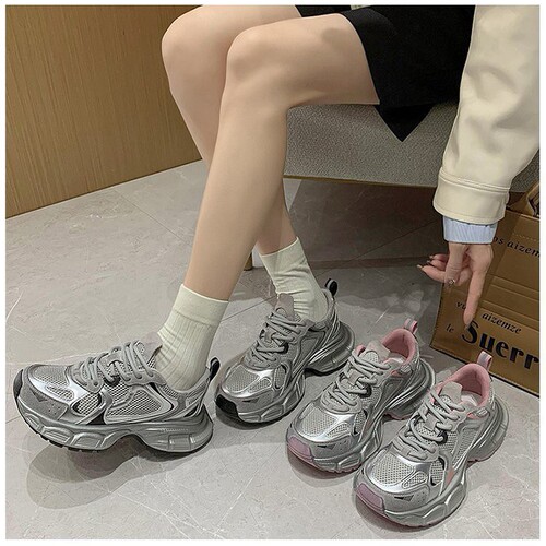 松糕底女鞋舒适休闲老爹鞋