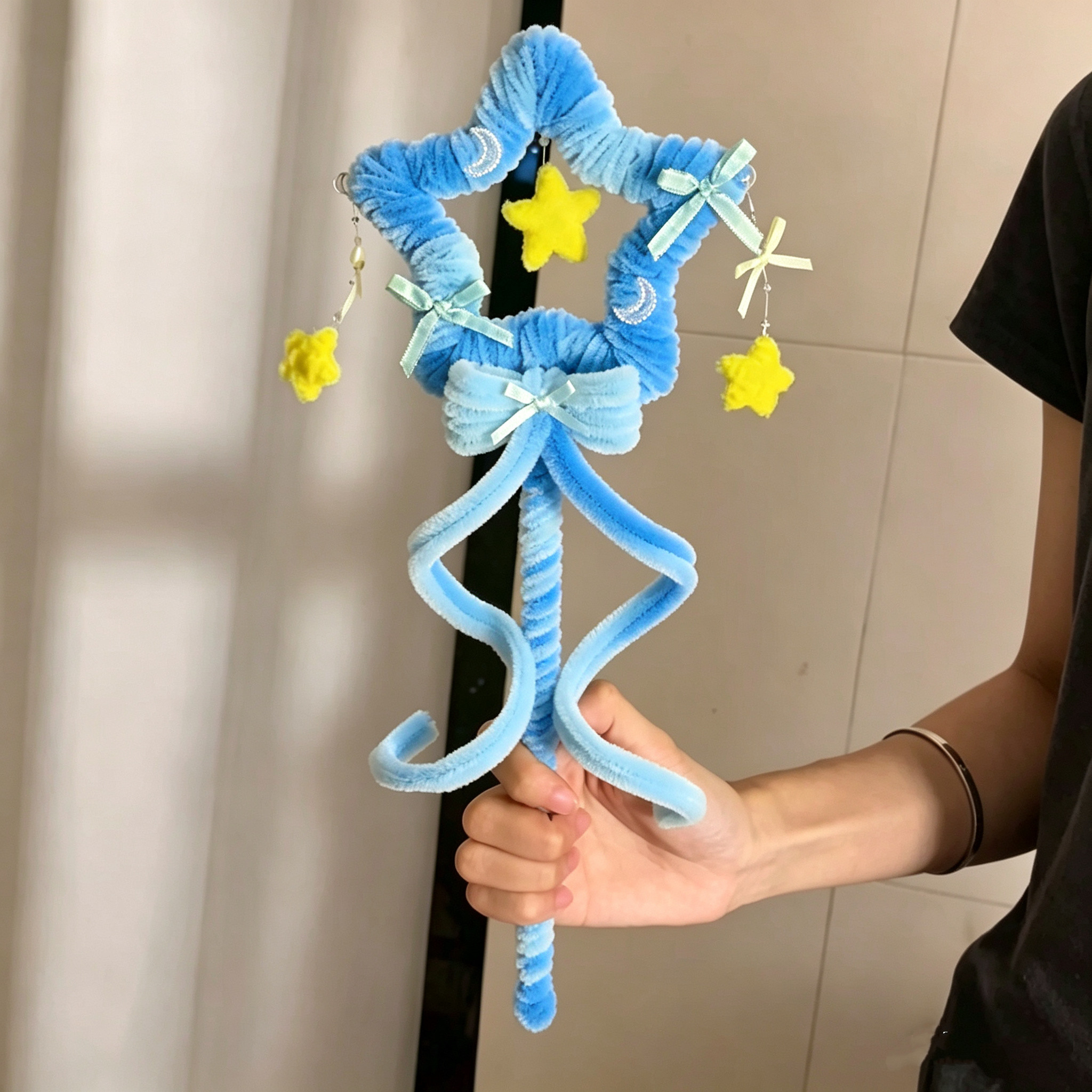 创意手工星星魔法棒diy材