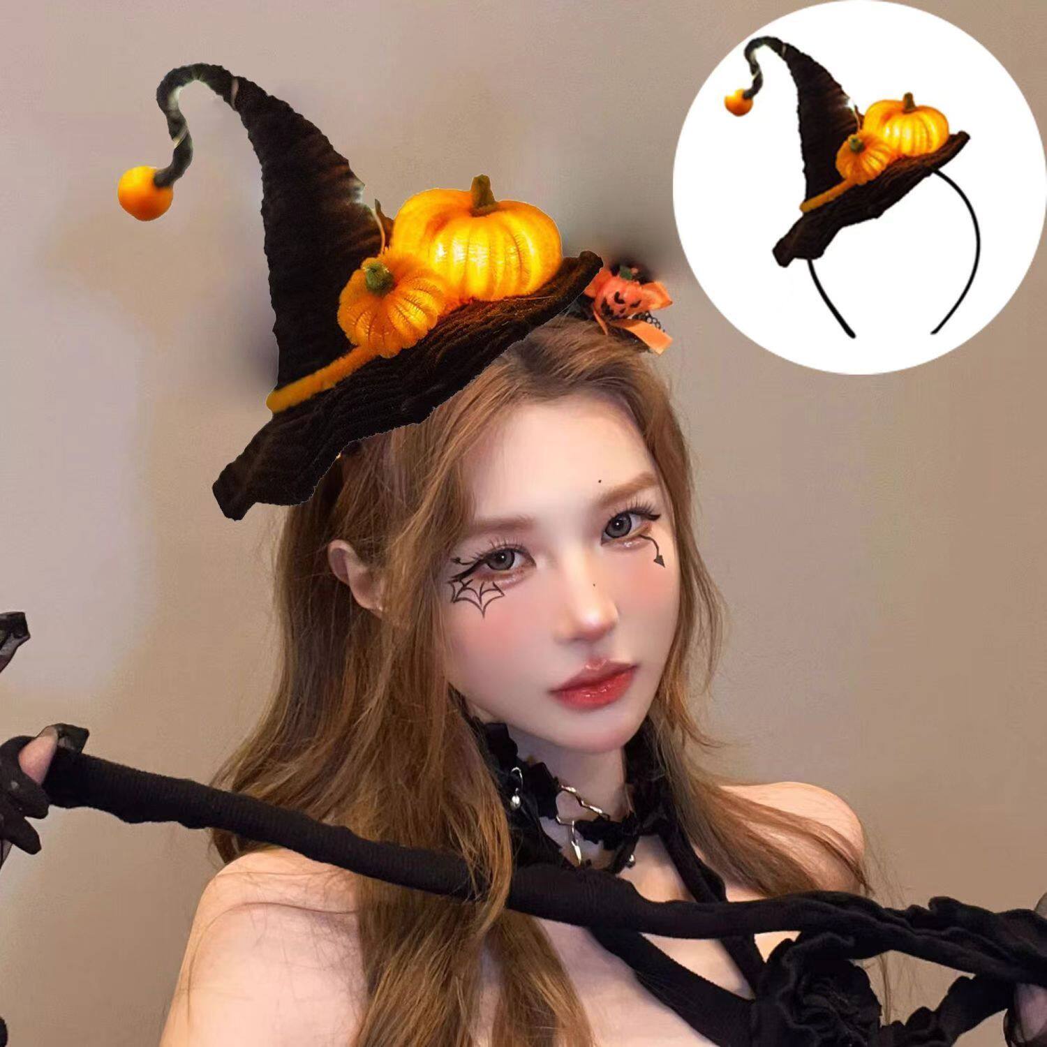 万圣节魔法女巫扭扭diy材