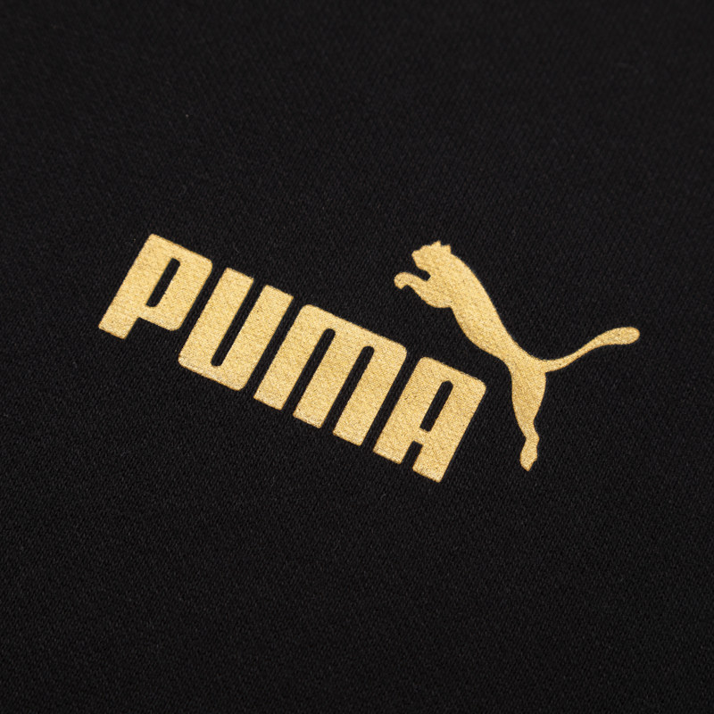 PUMA 푸마 후드 티셔츠 남성 24 신작 가을 겨울 코트 따뜻한 플러스 벨벳 남성용 라운드 넥 캐주얼 풀오버