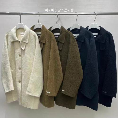 正品现货冬季韩国东大门very well贝贝羊绒苏丽羊绒毛呢外套大衣