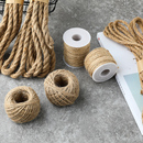 麻绳绳子捆绑绳装 饰品线diy细粗手工编织麻线彩色材料复古风小