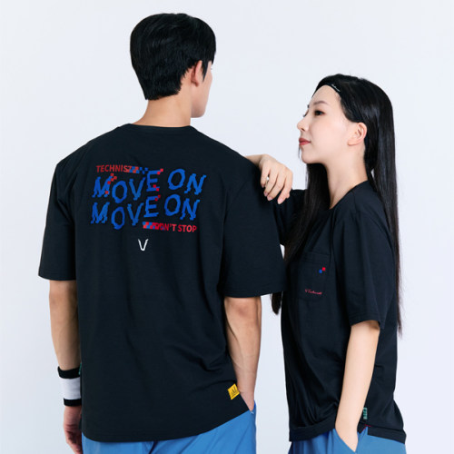 2025秋冬新款Technist韩国羽毛球服男女同款运动短袖T恤休闲上衣1