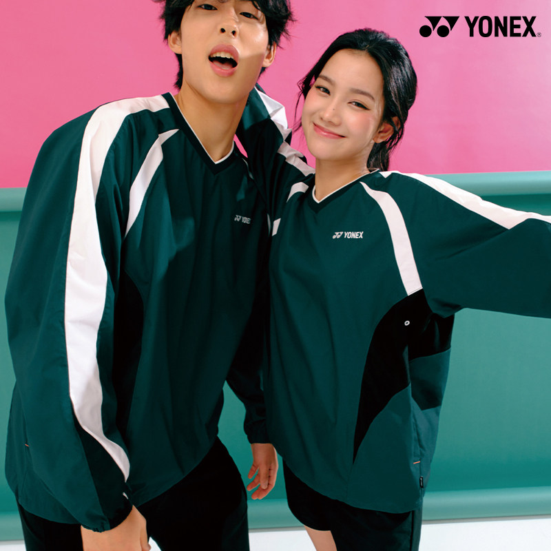 2025秋冬新款YONEX尤尼克斯韩国羽毛球服长袖男女同款运动匹克球2