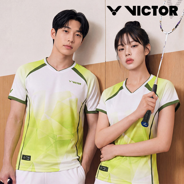 2026秋冬新款VICTOR维克多韩国羽毛球服男女款运动速干透气短袖11