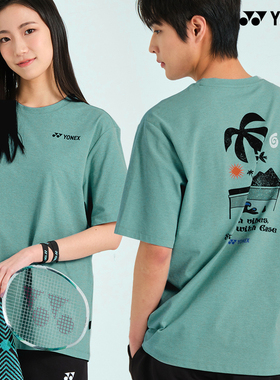 2026春夏韩国YONEX尤尼克斯新款羽毛球服短袖男女同款运动上衣T65