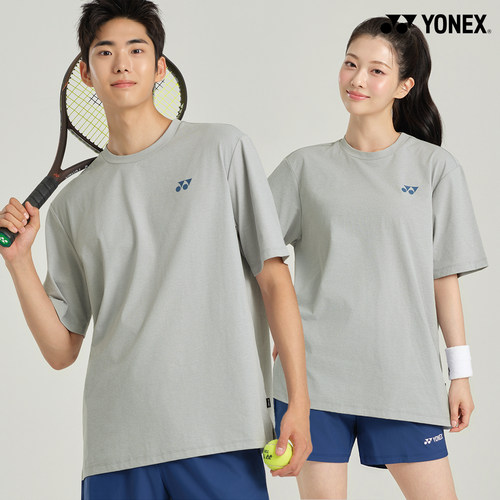 2026秋冬韩国YONEX尤尼克斯新款羽毛球服短袖男女同款运动速干T45