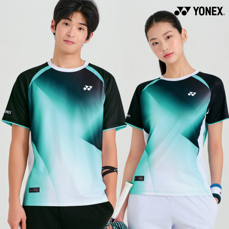 2026春夏韩国YONEX尤尼克斯新款羽毛球服短袖男女款速干运动T恤35,运动/瑜伽/健身/球迷用品,羽毛球上装,淘宝优惠券,粉丝福利购,淘宝优惠卷