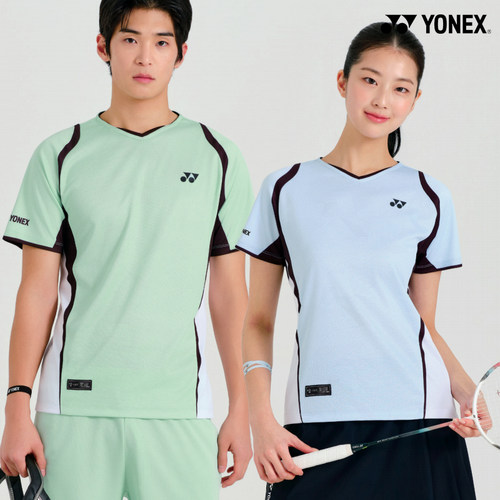 2026春夏韩国YONEX尤尼克斯新款羽毛球服短袖男女款速干运动T恤1