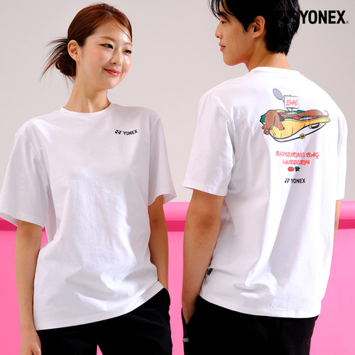 2025秋冬韩国YONEX尤尼克斯新款羽毛球服短袖男女款运动匹克球T52