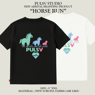 休闲T恤5 速干运动短袖 2026春夏新品 PULSV韩国羽毛球服男女同款