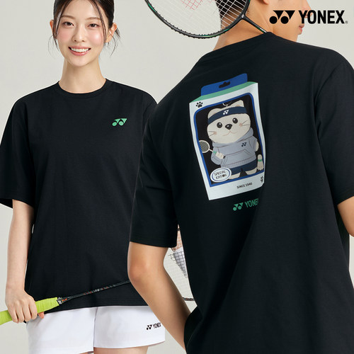 2026秋冬韩国YONEX尤尼克斯新款羽毛球服短袖男女同款运动速干T33