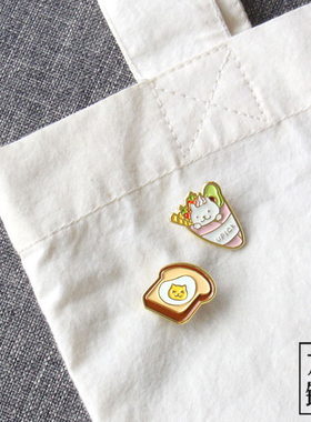 UPICK原品生活原创设计ins猫咪大饭店可爱胸针领针衣服配饰品小物