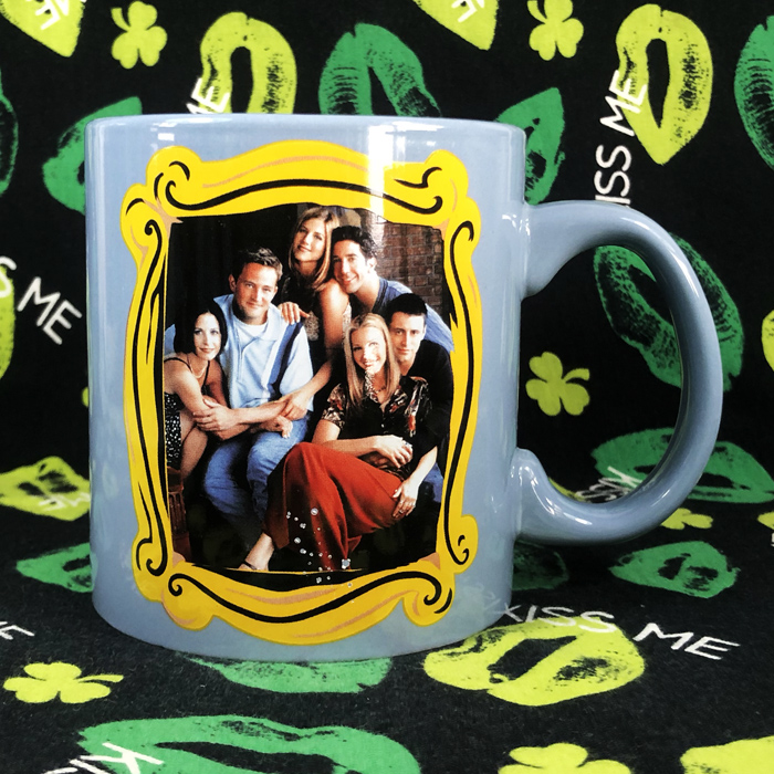 陶瓷进口老友记美式风咖啡杯子