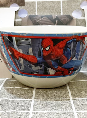 漫威marvel蜘蛛侠陶瓷碗