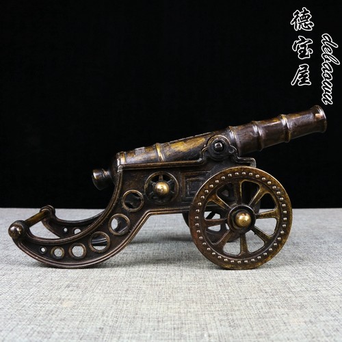 大炮纯铜模型金属风水开业礼品