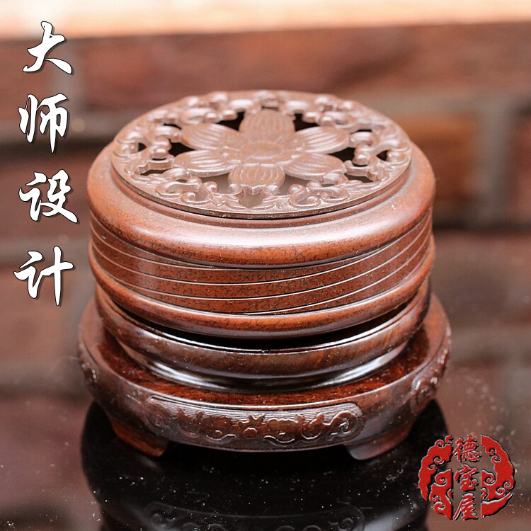 香炉纯铜向日葵花客厅摆件檀香熏茶道供佛居室盘香炉家用黄铜供奉