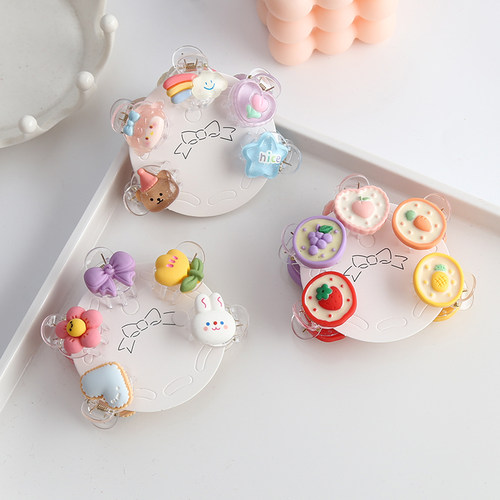 超萌卡通可爱抓夹小女孩