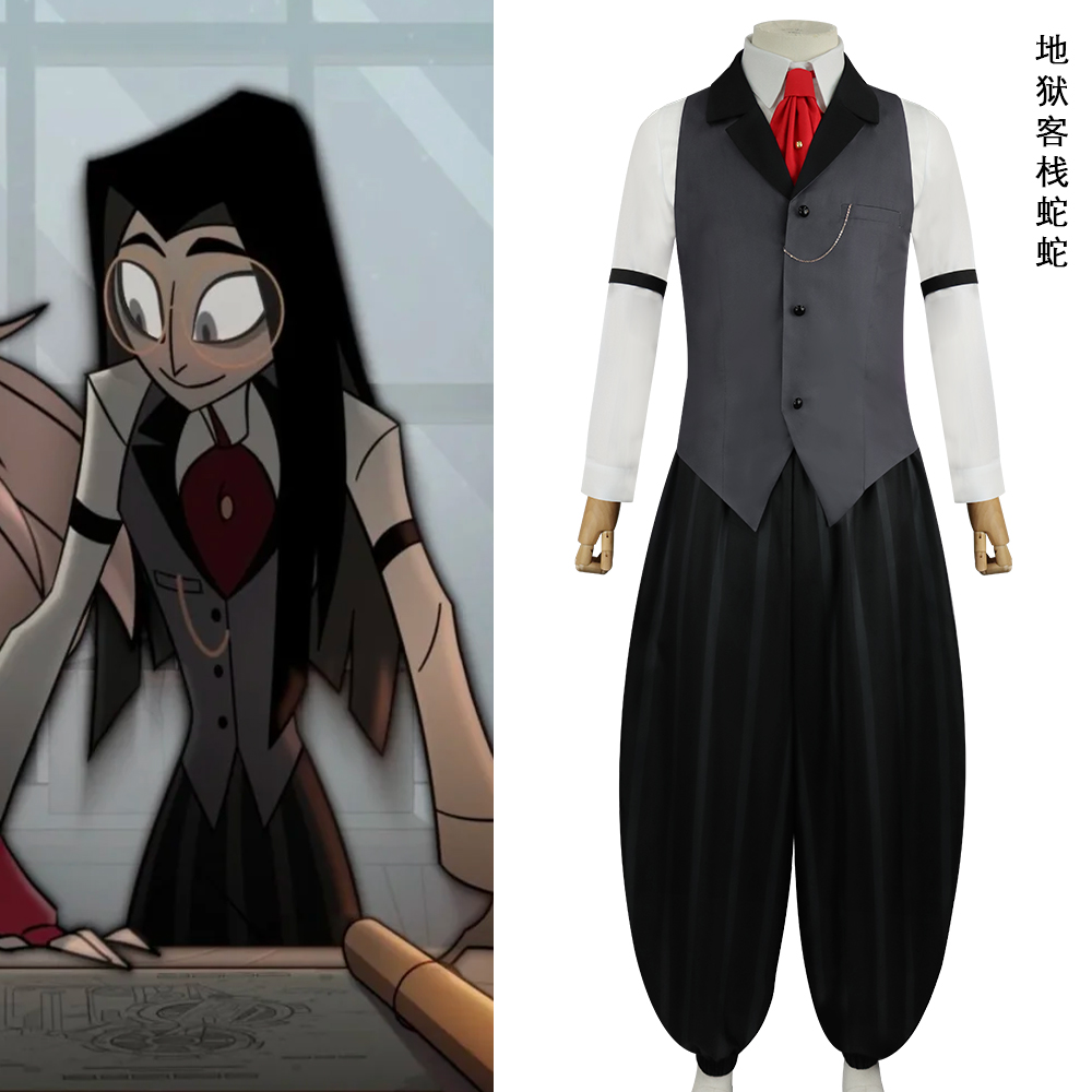 地狱客栈蛇蛇cos服Hazbin Hotel蛇人恶魔Sir Pentious潘修斯爵士