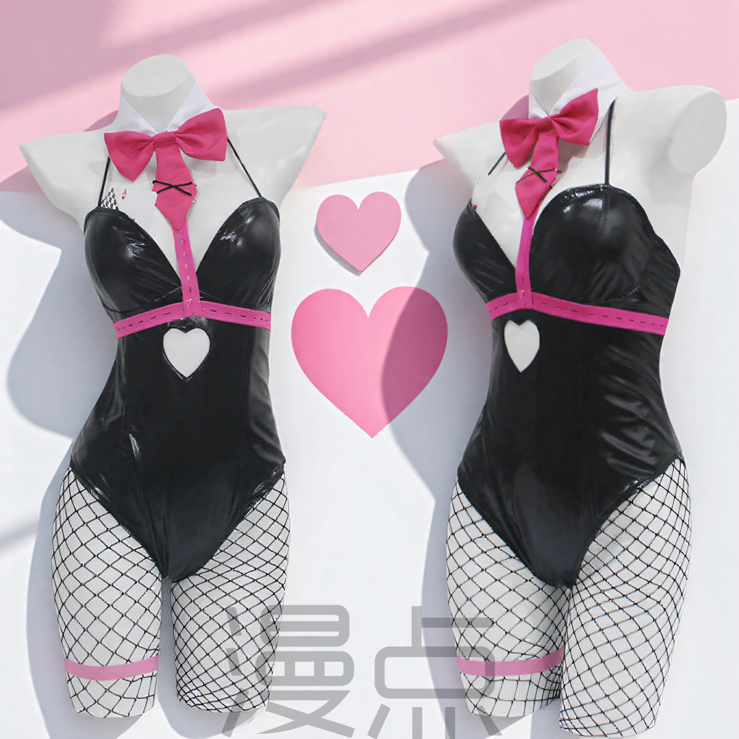 全套初未来音兔子洞cosplay服装兔女郎cos服连体衣性感紧身漆皮