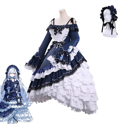 夏目安安cos 魔法少女的魔女审判cosplay裁判游戏二次元C服 cos服