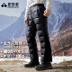 拓路者男女羽绒裤 外穿加厚鹅绒侧开双开拉链快脱户外登山保暖长裤