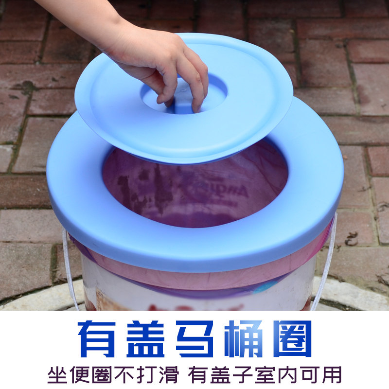 农村简易马桶坐便圈旱厕工地临时自制马桶可水洗老人孕妇蹲坑改造