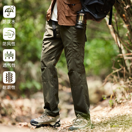 长裤直筒裤防风防水工装裤