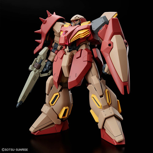 有货 万代 HG 1/144 梅萨M01型 加乌曼专用机 闪光的哈萨维 拼装