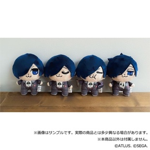 寿屋正版女神异闻录3 RELOAD 主人公×大川 bkub 毛绒玩偶 周边