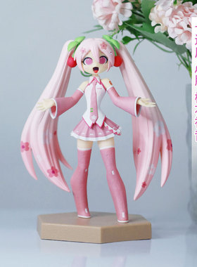 有货 Furyu CartoonY 卡通风 Q版 樱花 初音 手办 景品