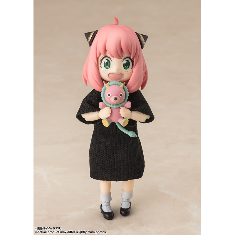 有货 万代 SHF 间谍过家家 阿尼亚福杰 布衣裙便服 可动手办模型