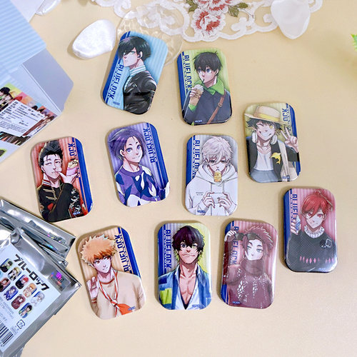 有货 Bellhouse正版 蓝色监狱原画方徽章PART2吧唧盲盒 周边谷子