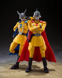 有货 万代 SHF 龙珠 超级英雄 GAMMA 伽玛1号 2 号 成品 手办