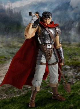 有货 万代 SHF 剑风传奇 烙印战士 格斯 鹰之团 可动手办