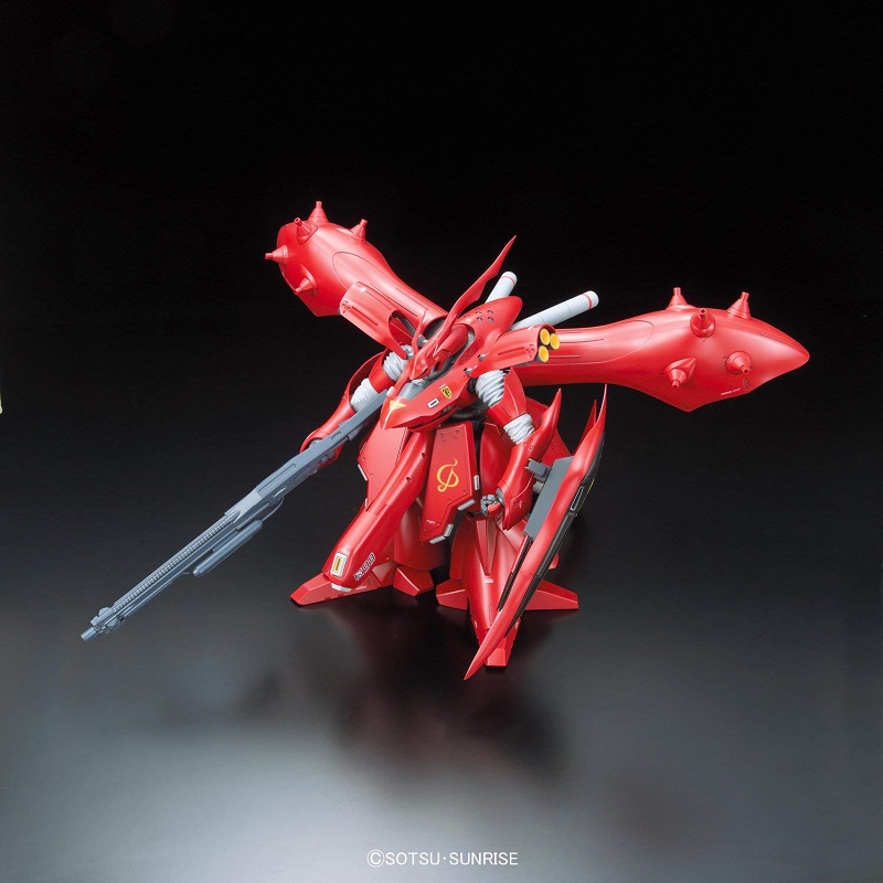 有货正品万代 RE/100 1/100 MSN-04 II夜莺高达拼装模型-封面