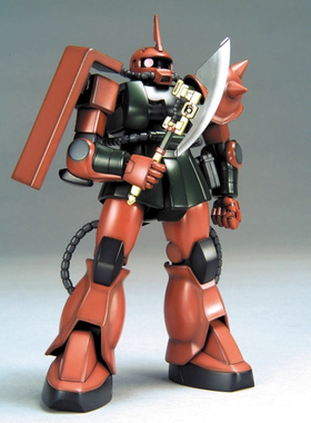 有货 万代 1/144 HGUC GARMA'S 扎古 指挥官 拼装模型