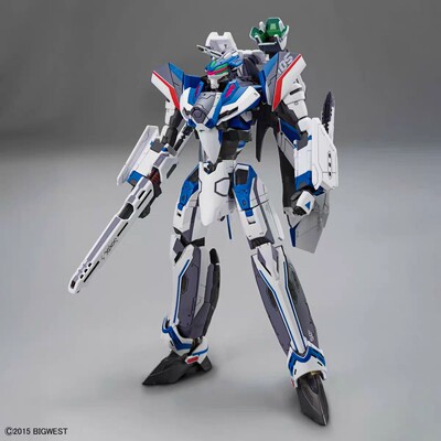 万代 HG 1/100 VF-31J 超时空要塞 疾风机 齐格弗里德 拼装模型