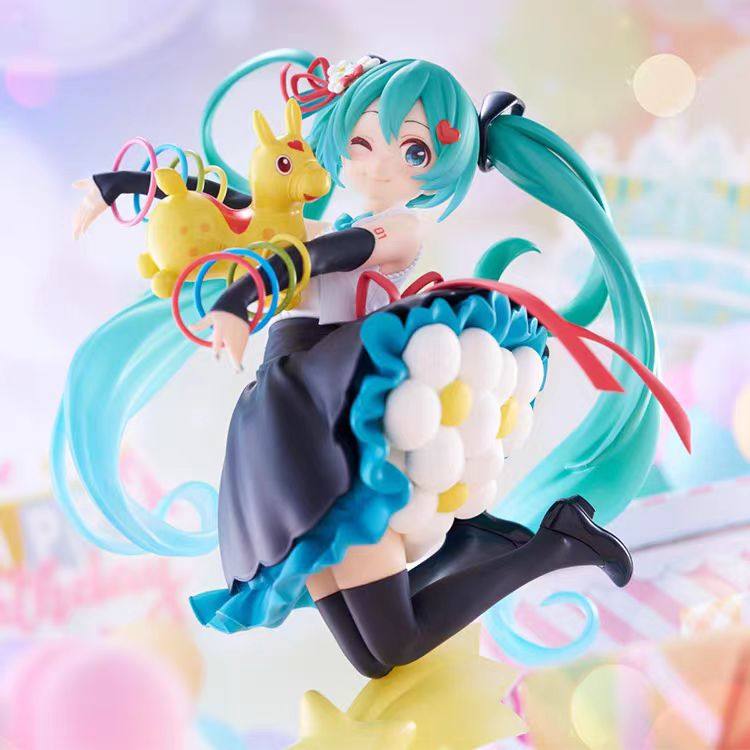有货 TAITO正版 初音未来×Rody 跳跳马 AMP39／3Q   景品手办