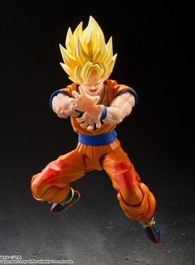 万代 SHF 龙珠Z 超级赛亚人 孙悟空 决战开幕 可动 手办模型