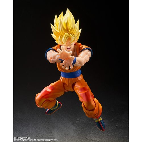 万代 SHF 龙珠Z 超级赛亚人 孙悟空 决战开幕 可动 手办模型