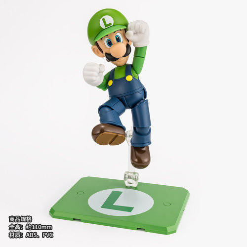 有货 万代 SHF 超级玛丽 路易吉 SUPER MARIO 可动手办