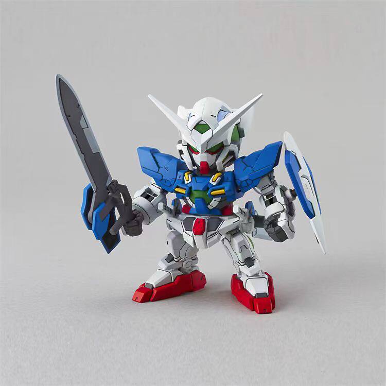 有货 正品万代 SD BB战士 EX 003  能天使 高达EXIA 拼装模型