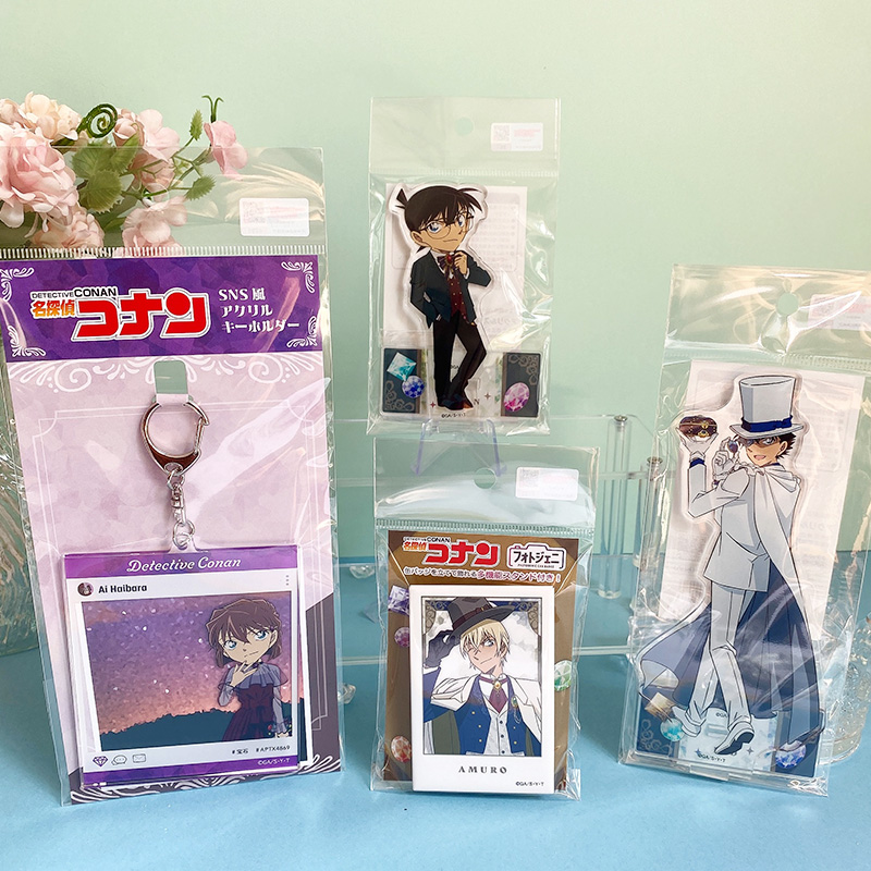 有货 CRUX正版名侦探柯南珠宝系列徽章文件夹挂件立牌周边谷子