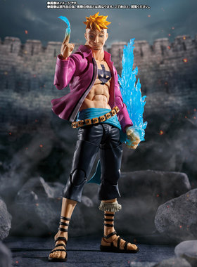 有货 万代 SHF 航海王 马尔科 不死鸟 顶上战争 可动手办