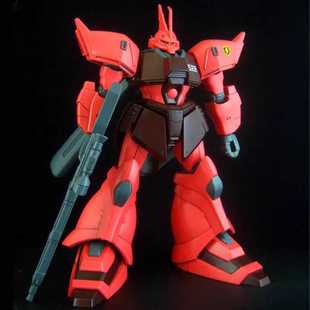 有货 万代 HGUC  1/144 MS-14J 格鲁古古 狙击型 红勇士 拼装模型