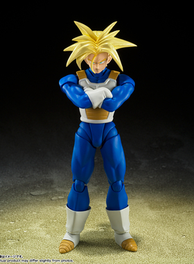 有货 万代 SHF 龙珠Z 超级赛亚人 未来特兰克斯 隐藏的超级力量